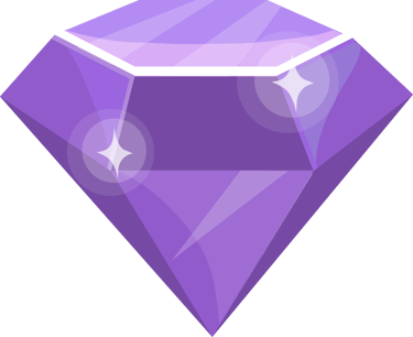 Precious Jems Purple Gem