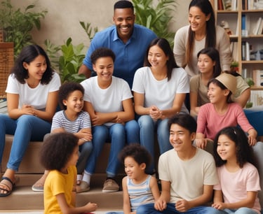 Bright living room with modern inventory