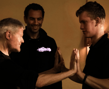 leading and following exercise by Awe Academy guided by Dorchess and Wes