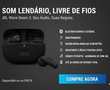 fone de ouvido em fio
