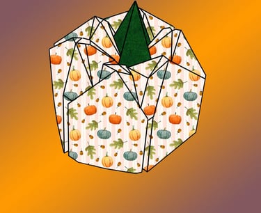 Origami di una Zucca