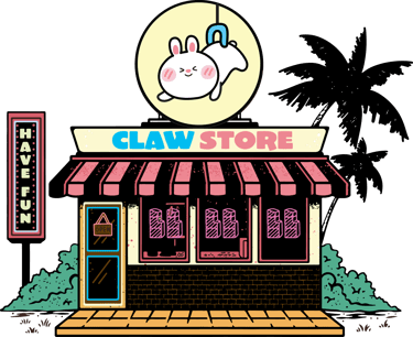 A claw Store rendering
