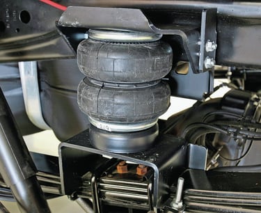 truck's air suspension