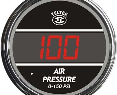 Truck air pressure gauge