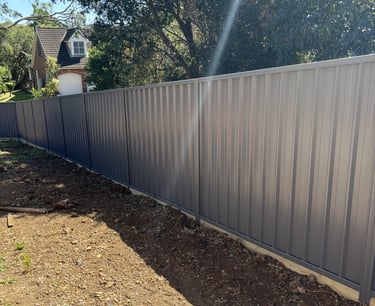 Aluminium slats fences