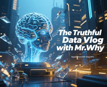 a digital design of a brain with the words the truth about data on the internet