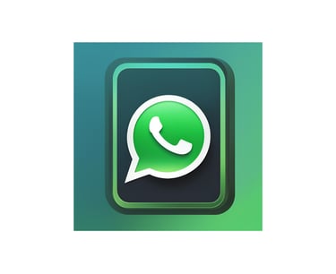 a green square with a phone and a phone