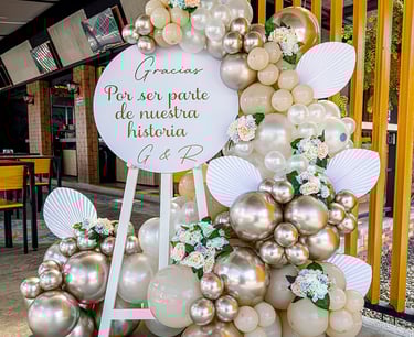 decoraciones con globos en Santa Rosa de Cabal