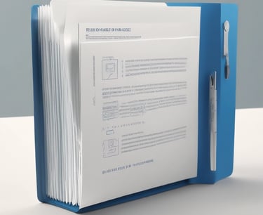 An organized desk with a calendar and writing tools.