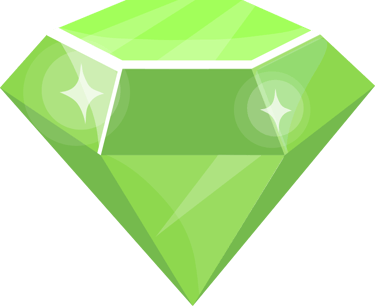 Precious Jems Green Gem