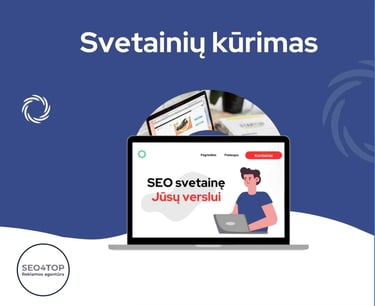Svetainių kūrimas