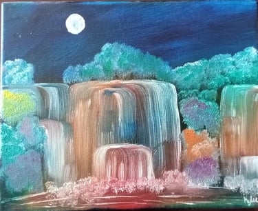 Bewitching Waters (painting) Kylee Nicole Smith