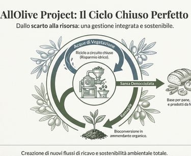 ALLOlive Bioconversipne dei sottoprodotti dell'Olivo