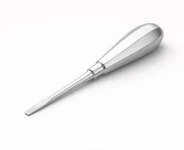 Straight dental elevator stainless steel extraction tool CE certified