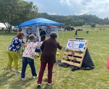 You are never too old to play games! Hardyston Day 2025.