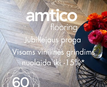 Nuolaida vinilinėms grindims