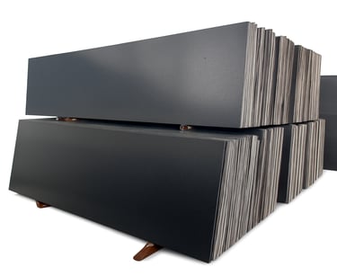 a stack carbon black granite at gold stone granites in mohali