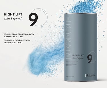 Pudră decolorantă 9 tonuri