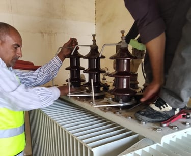 🛎️ العميل: كمبوند ديار 📅 تاريخ التنفيذ: ابريل– ديسمبر 2024 ⚙️ نوع المشروع: صيانة شاملة لشبكة الكهر