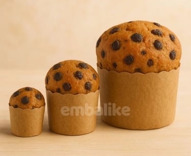 formas de papel de panetone