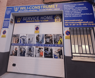 Ubicación de Wili Construmet en C. de Gregorio Navas, Madrid