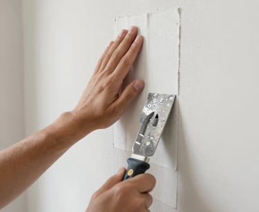A bathroom with modern tile work and updated fixtures.