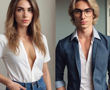 woman in black blazer with brown hair