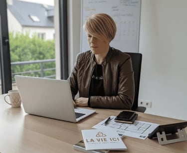 Betty PAPAIL LA VIE ICI Immobilier Crac'h Brec'h