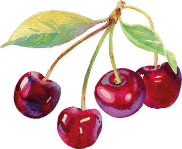 eine Kirsche