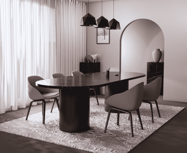 Elegant meeting table Dubai for collaborative office spaces