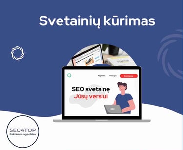 Svetainių kūrimas
