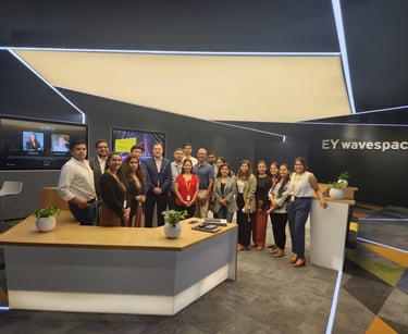 MKAS team with professionals at an EY compliance and financial-crime certification event.