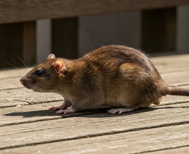 rat dans la maison