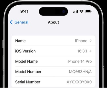 iPhone-Serial Number