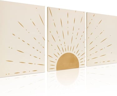 Boho minimalist wall decor for a calm dining space aesthetic