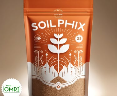 a bag of microbes with SoilPHIX