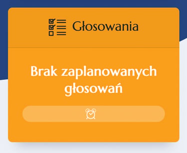 kafelek menu głosowania