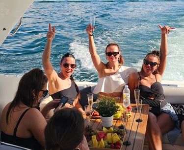 Bachelorette parties onboard