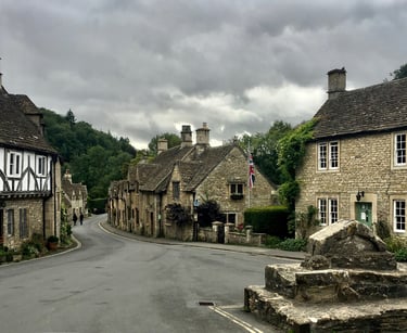 village landscape with old stone houses. Market Positioning for Tourism with Timea Pokol Consultant