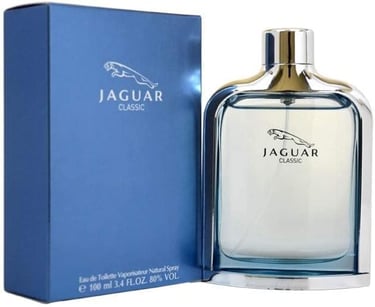 flacon bleu et sa boite
