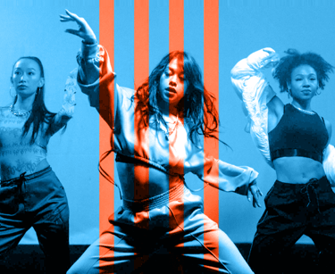 Groupe de danseuses