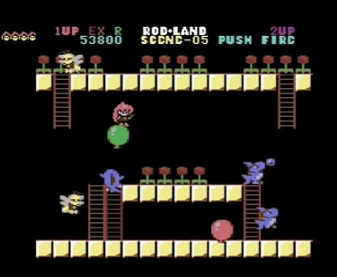 Commodore 64 Rodland Rit on Balloon