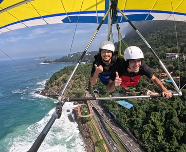 Tudo sob controle no voo ! :)