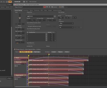 Session Wwise, Audio Engine, Moteur Audio, Audio Kinetic