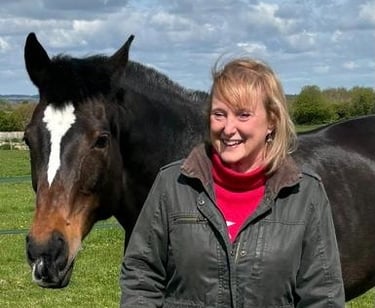 Photo of woman with horse