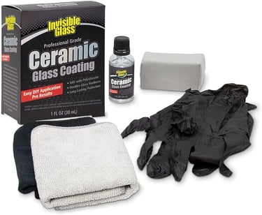 Invisible Glass Ceramic Glass coating - Rosie Dazzlers Mobile Auto Detailing