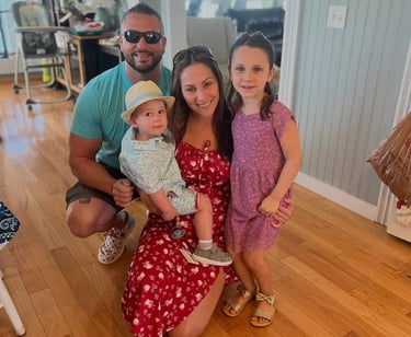My family from Somerset, MA enjoying vacation in Maine