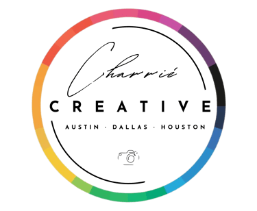 Charrie Creative photography logo featuring Professional photography in Austin, Dallas, and Houston