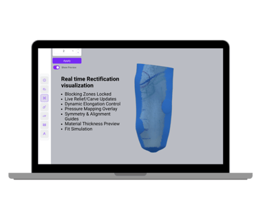 BenX modern orthotics and prosthetics software