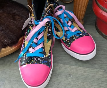 fashionable sneakers